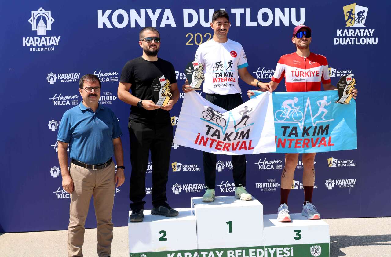 Konya'da duatlon heyecanı! Sporcular Karatay'da kıyasıya yarıştı 9